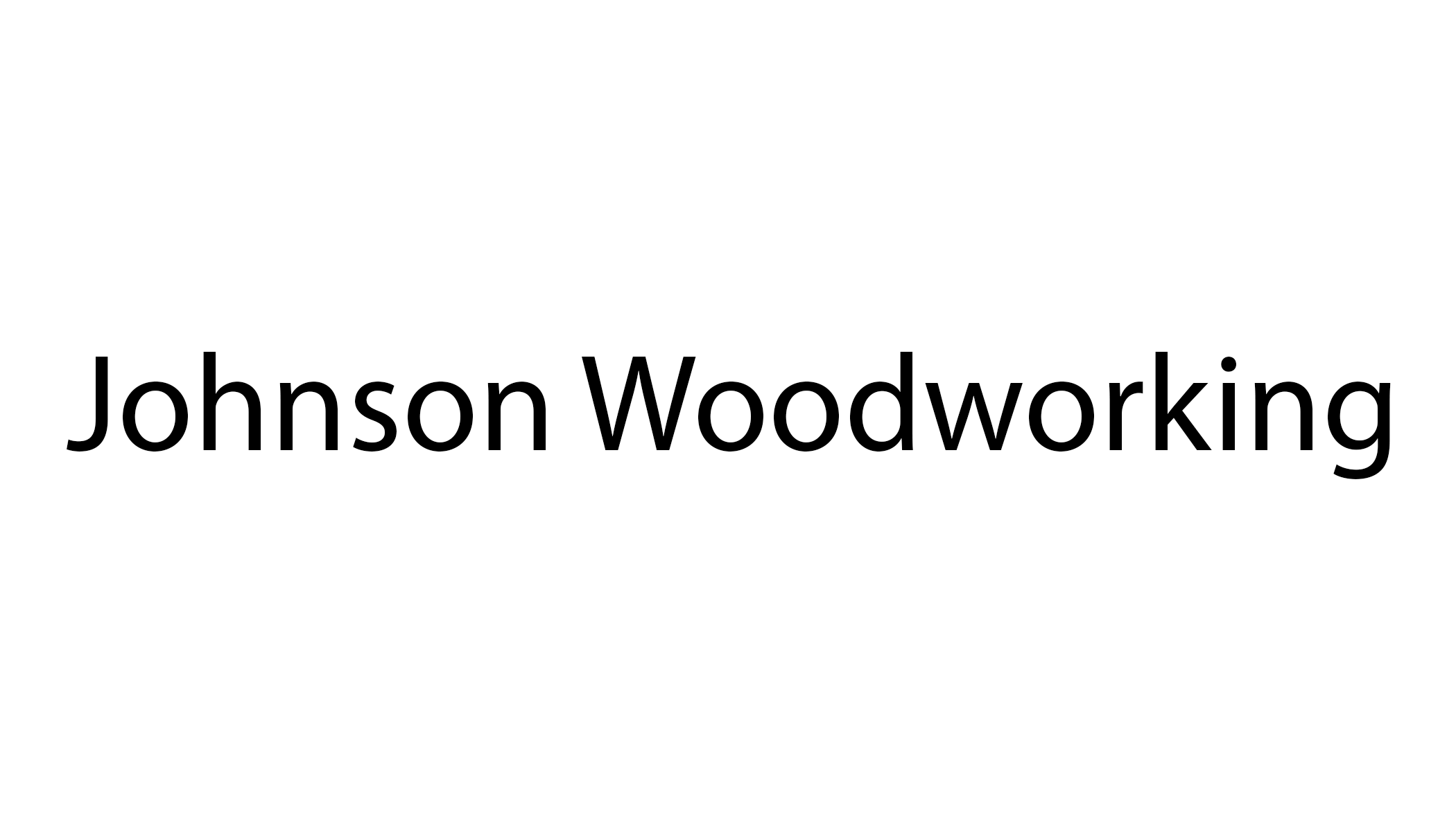 Johnson Woodworking