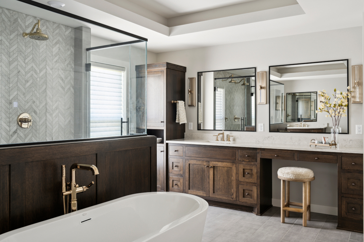 Custom Home Primary Bath